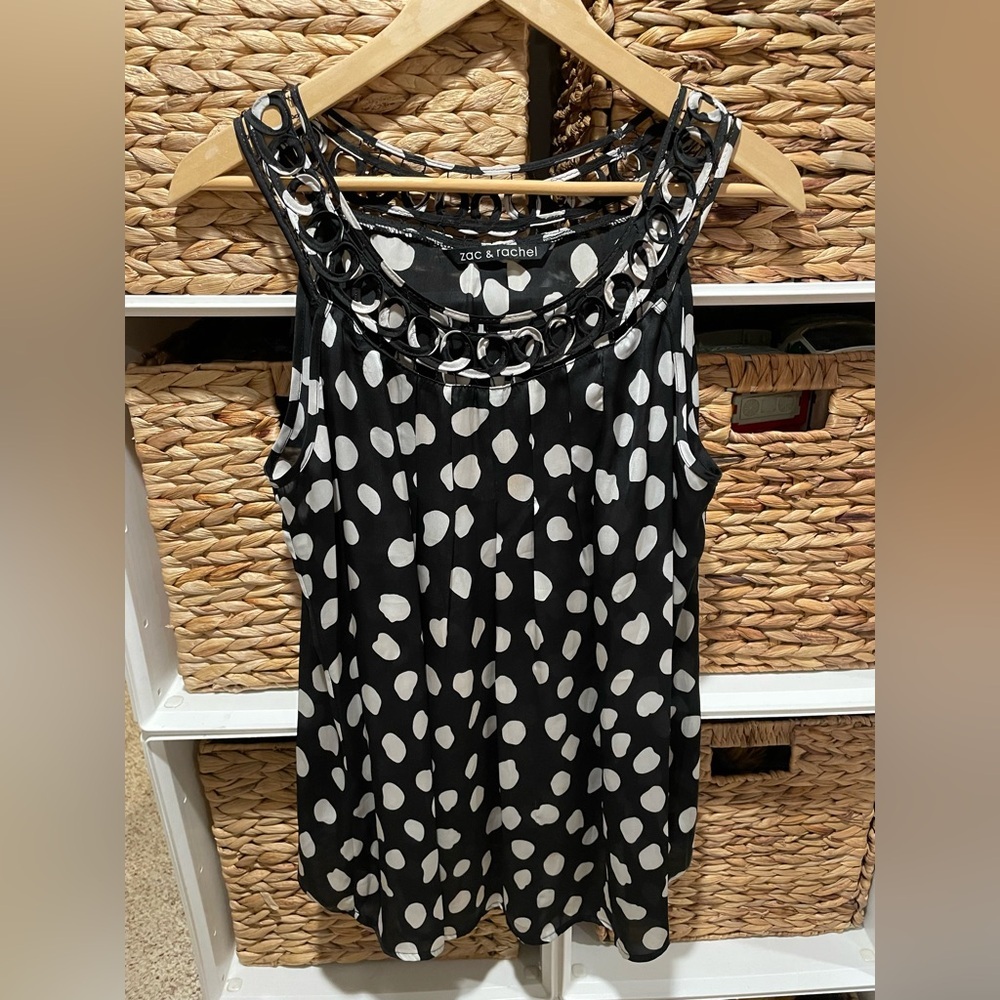 Value Bundle Womens Tops Dressy Summer Blouses/Tanks/T-Shirt (Size S/M) Set of 4 - Picture 8 of 12